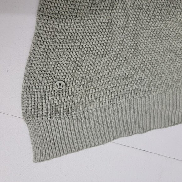 Lululemon Forward Flow Cape Poncho One Size Sage Green Cashmere Blend Lagenlook - Picture 6 of 10